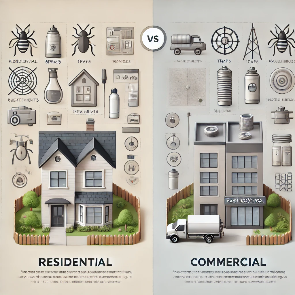 The Difference Between Residential and Commercial Termite Control