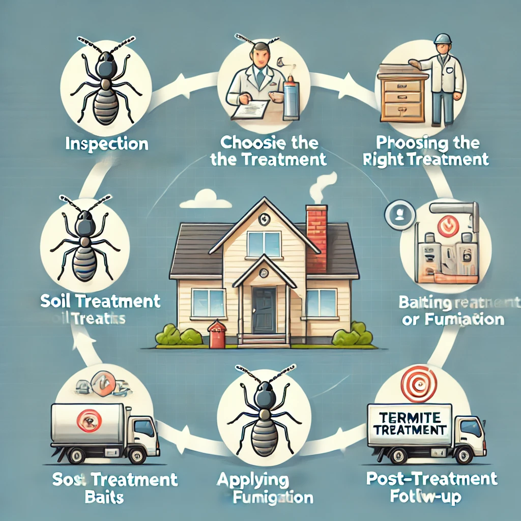 How Is Termite Treatment Done? Step-by-Step Guide